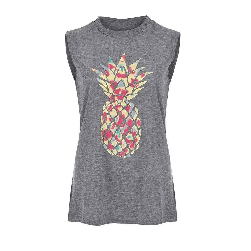 Пуловер с принтом SAGACE жилет без рукавов женская летняя одежда для беременных