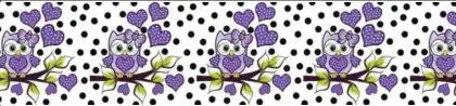 16 25 38 50 75 мм ширина Валентина Сердца печатная Полиэстеровая корсажная лента или атласная лента VL01