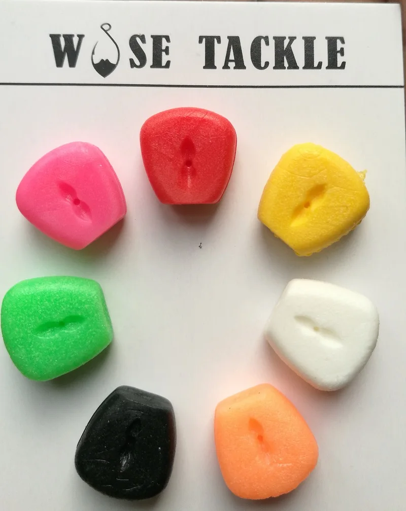 20 шт Wise Tackle имитация Pop Up мозолей со слотом в различных цветах поддельные приманки