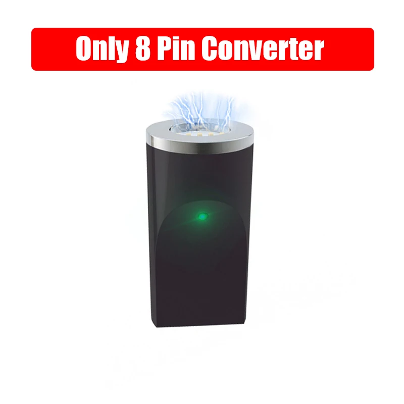 USB C Micro USB 8 Pin Магнитный кабель для зарядки и передачи данных с адаптер конвертер для huawei iPhone X samsung S9 S8 S7 htc для смартфона Xiaomi - Цвет: 8 Pin Converter