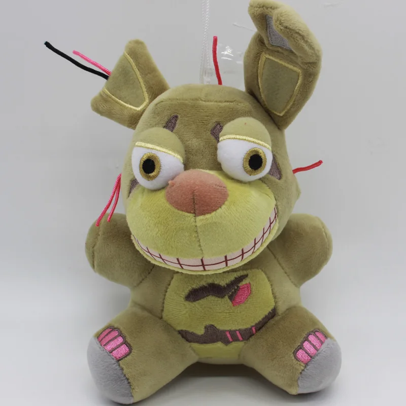 18 см новые FNAF плюшевые игрушки пять ночей у Фредди 4 медведь Фредди мышь Фокси Бонни и Чика плюшевые мягкая игрушка кукла для детей Подарки