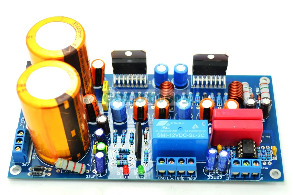 TDA7293 двухканальный + NE5532 усилитель плата высокого качества DIY|board board|channel preampboard