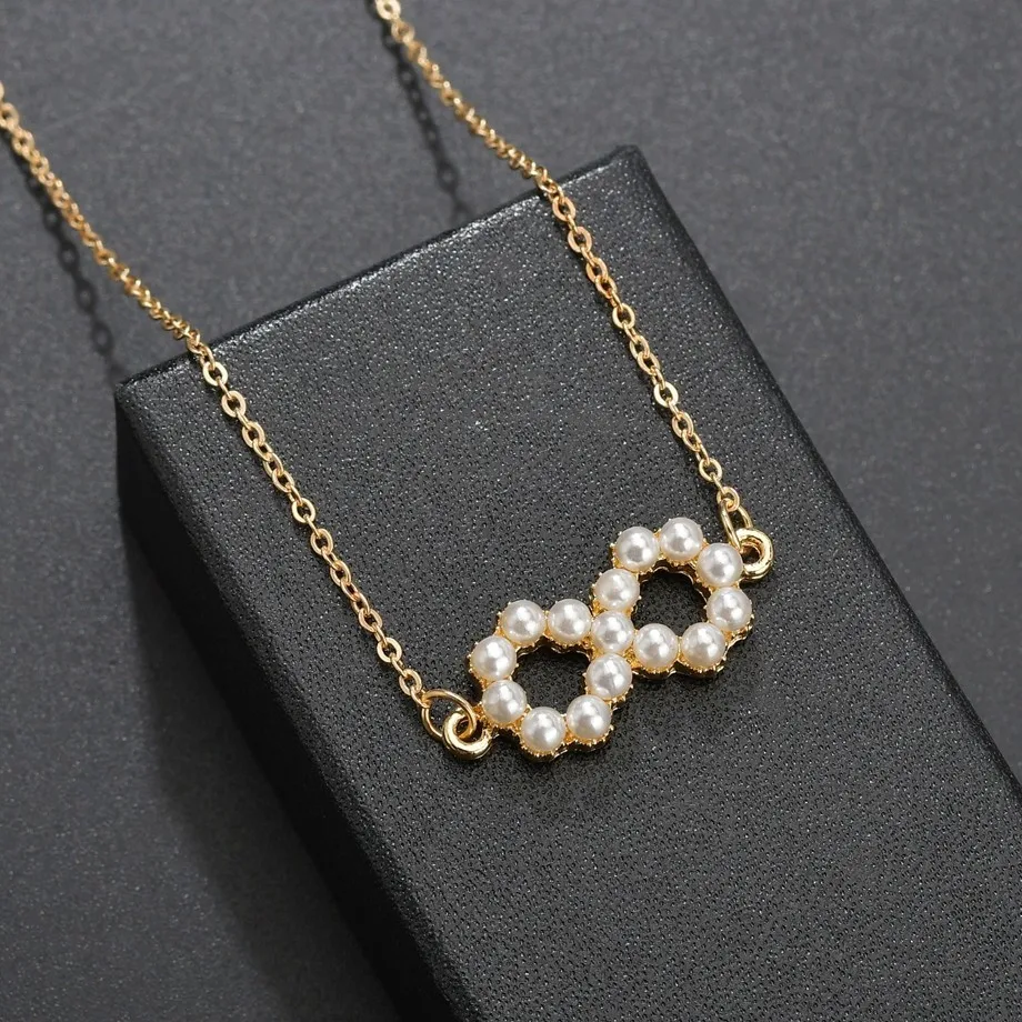 Женское ожерелье с подвеской из золотистого сплава|Ожерелья подвеской| |