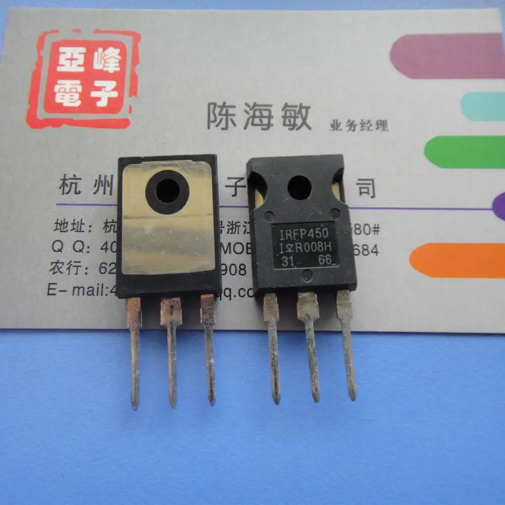 Бесплатная Доставка. Новый оригинальный ИК FET MOSFET IRFP450 14A 500 В TO 247 пакет|mosfet 500v|mosfet