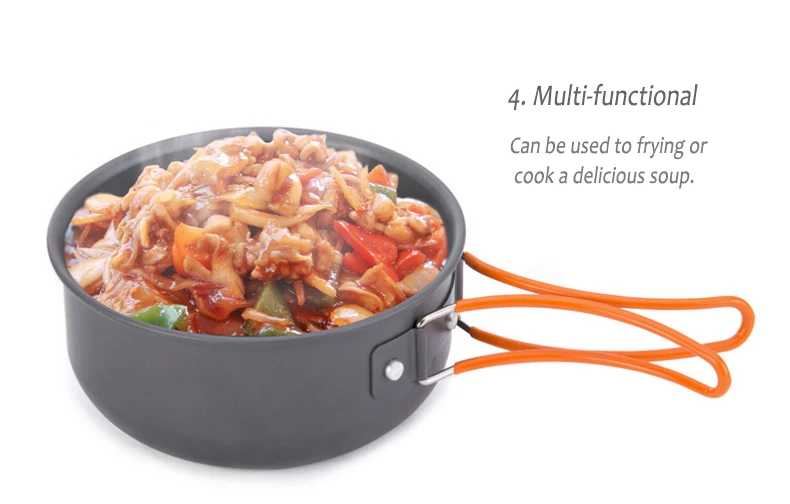 NatureHike открытый кемпинг горшок набор пикник альпинизмом пеший Туризм кухонная посуда кулинарная чаша плита