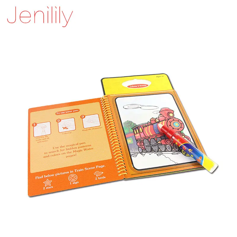 Волшебная книга для рисования с волшебной ручкой доска детей обучающая игрушка