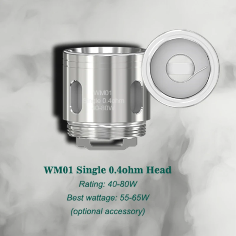 Оригинальная катушка Wismec WM01 5 шт./лот 0 4 Ом WM02 15 WM03 2 для электронной сигареты RX GEN3