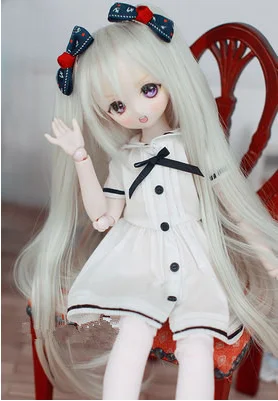 Платье для куклы черно белое платье моряка цвета хаки 1/3 1/4 1/6 BJD SD DD MSD YOSD кукла