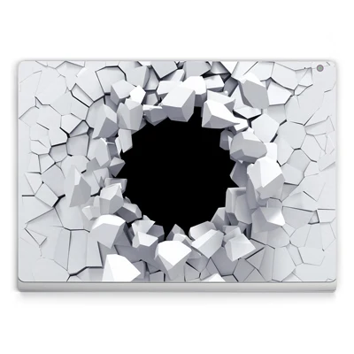 SB-TS 16(3) Виниловые наклейки для ноутбука microsoft Surface Book, 13,5 дюймов, 3D Стиль отверстий, ретро Декаль, для поверхности книги 13, наклейка для ноутбука - Цвет: SB-TS 16(3)