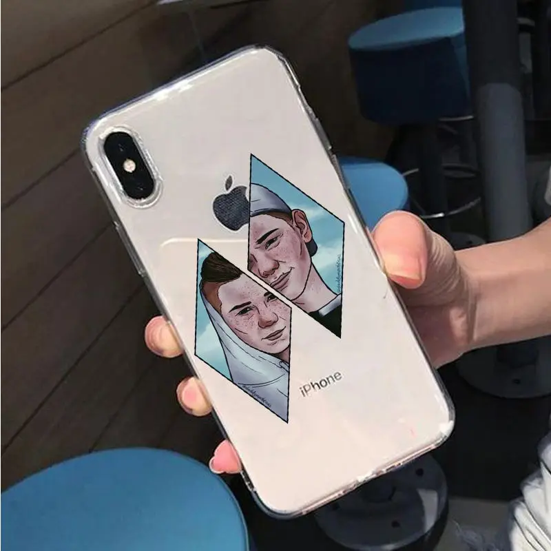 TPU NEW Marcus& Martinus soft silicone TPU Phone Case For iphone X XS Max XR 5 5S SE 6 6SPlus 7 7Plus 8 8Plus 11Pro MAX Soft Case - Цвет: TPU