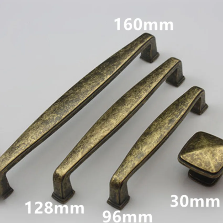 128 мм бронзовая ручка для кухонного шкафа дверная старинный латунный шкаф ящик