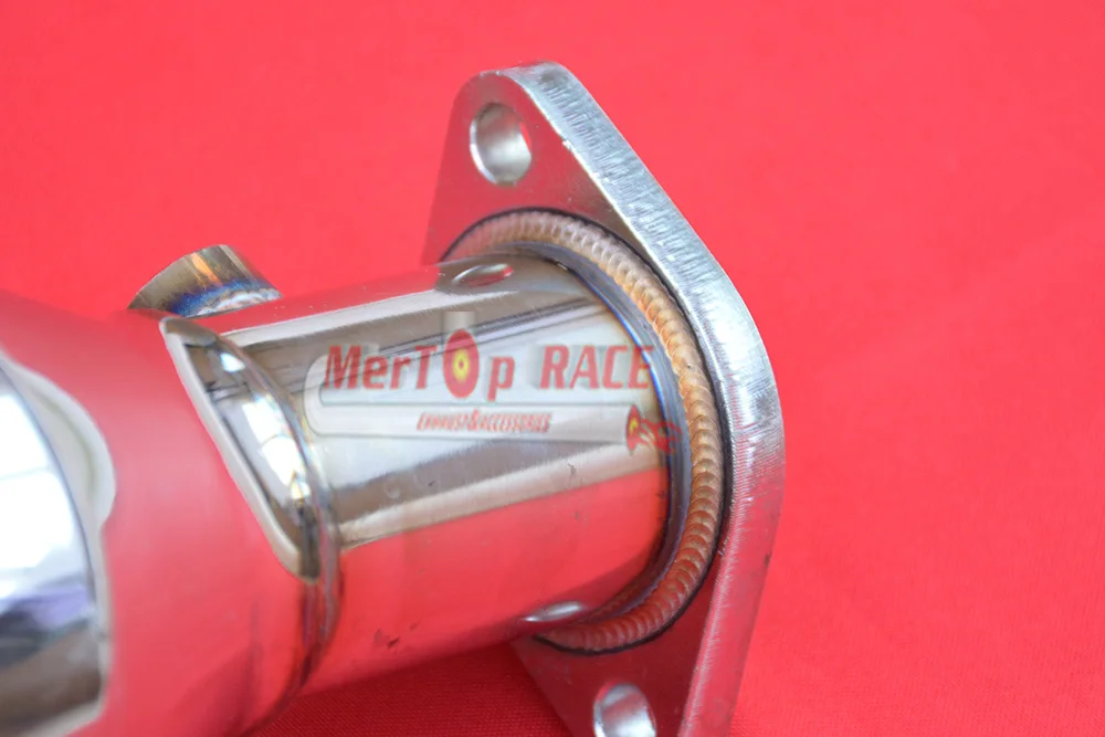 Mertop Race update Mini Co oper S R50 R52 R53 1.6L Long Tube EXHAUST MANIFOLD Header with 200cell cat 2002-08 |