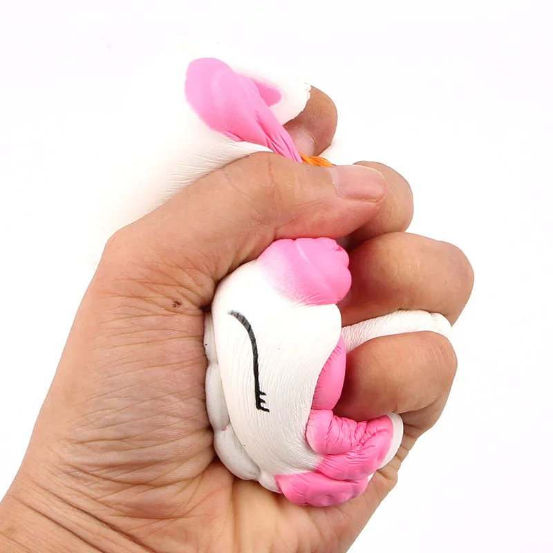 9 см милый Jumbo медленный рост Squishy КИТ торт мультфильм мягкий Squeeze Kawaii Squishies игрушки