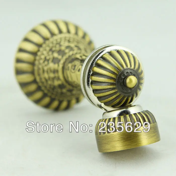 Бесплатная доставка настенный античный латунный дверной ограничитель подходит