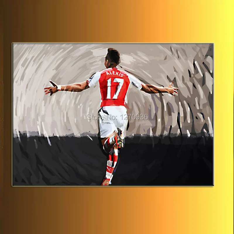 Картина маслом на холсте с изображением футбольных игроков|oil painting|painting oilfootball oil