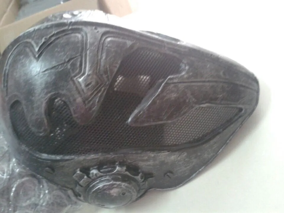 Пейнтбол страйкбол проволочная сетка Templar ткань пластиковая маска (черный)