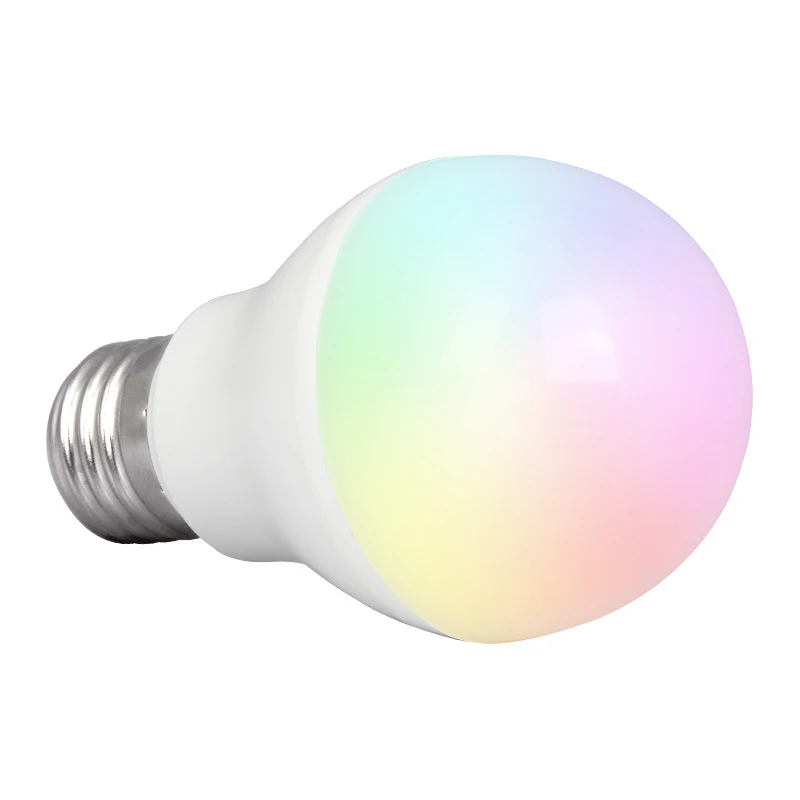 Светодиодная лампочка E27 6 Вт RGB + CCT 85 265 в 2 4 г|Светодиодные лампы и трубки| |