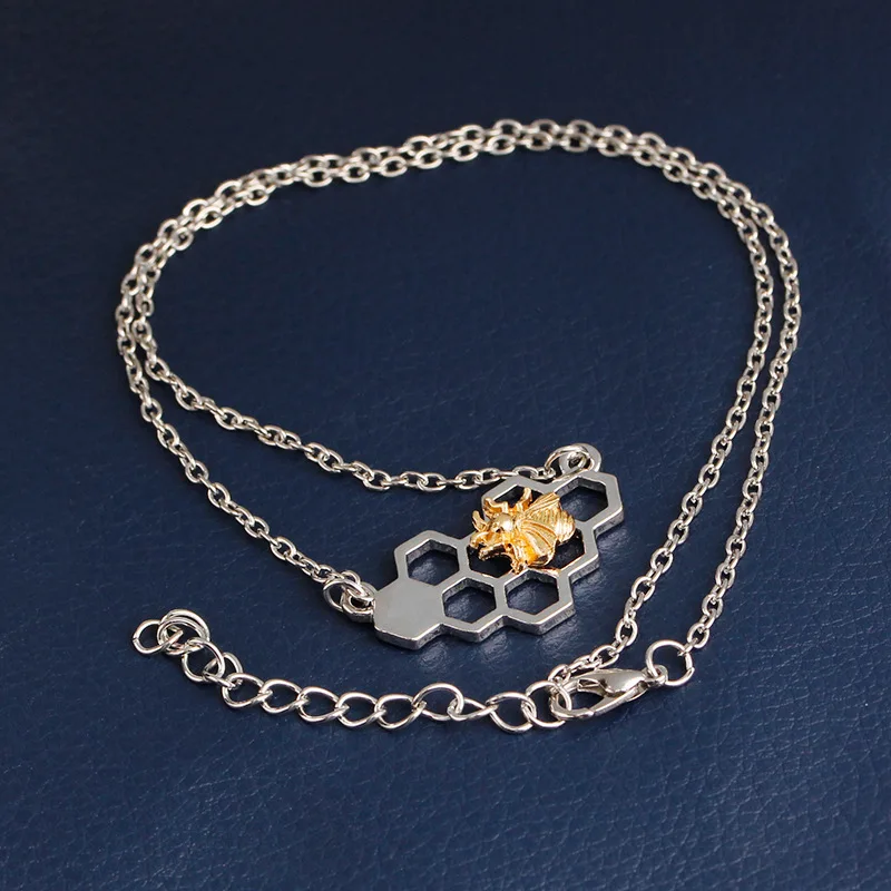 Для мужчин пчела цепи кулон Цепочки и ожерелья Shellhard классический сердце полые
