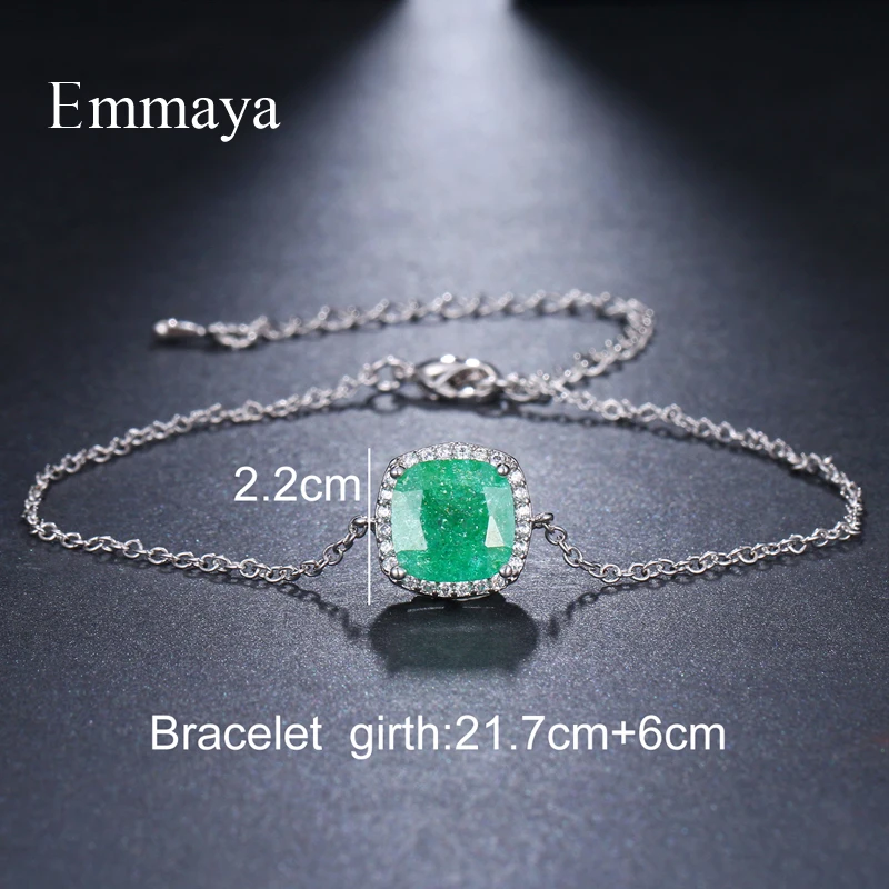 Модный великолепный Многоцветный элегантный регулируемый браслет Emmaya с