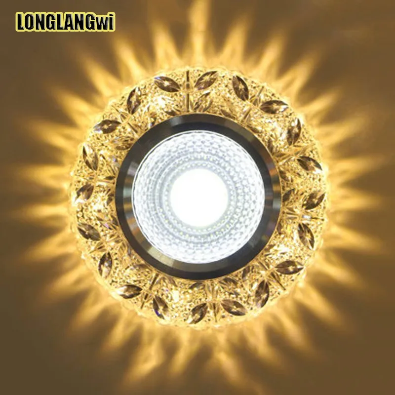 Потолочный Мини светильник 3 Вт светодиодный для художественного декора