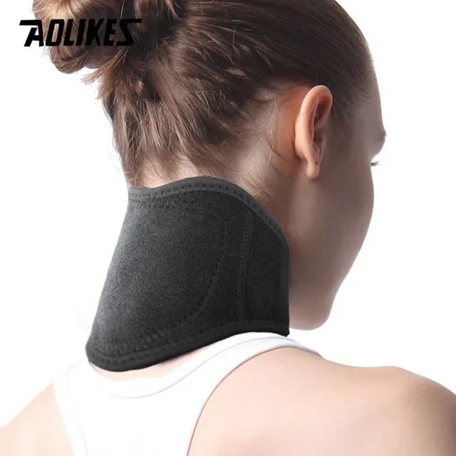 1 шт. Neckguard легкий дышащий материал Теплый тепла протектор Спорт защитить шею облегчить боль в шее