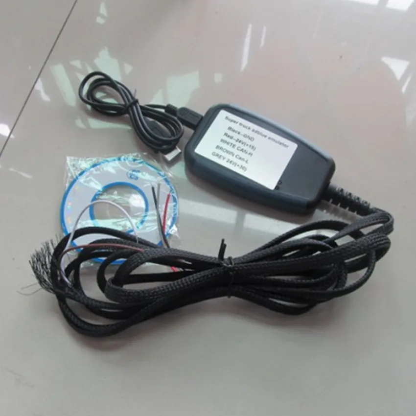 Эмулятор Adblue для грузовика Daf 7 в 1 MB MA Scan Ive Vol Rena диагностический инструмент