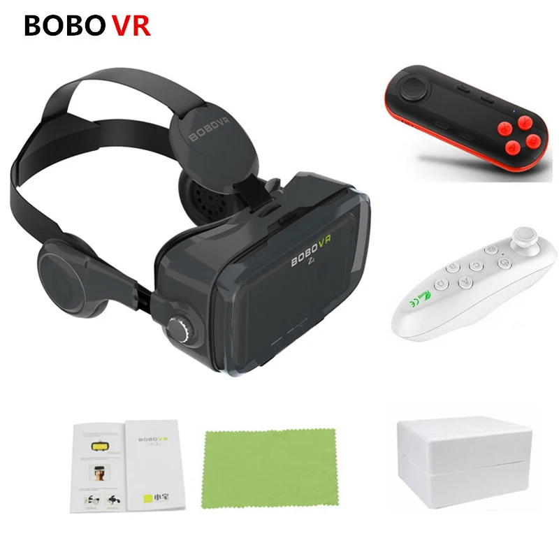 

BOBO VR Z4 3D VR Glasses Helmet Leather Cardboard Virtual Reality VR Glasses Stereo Headset Bobo Vr Box For 4-6.2 inch Phone
