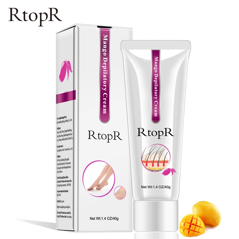 

RTOPR Mango Depilatory Cream Body Painless Effective Hair Removal Cream for Men and Women Whitening Hand Leg Armpit Hair Loss