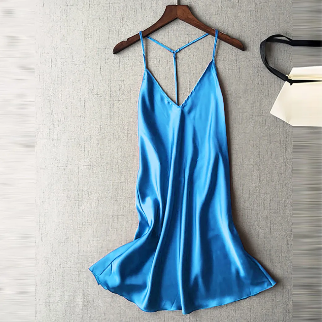 Сексуальный халат De Nuit Femme Домашняя одежда женское атласное нижнее белье Babydoll ночная рубашка Nuisette Femme De Nuit кружевные халаты