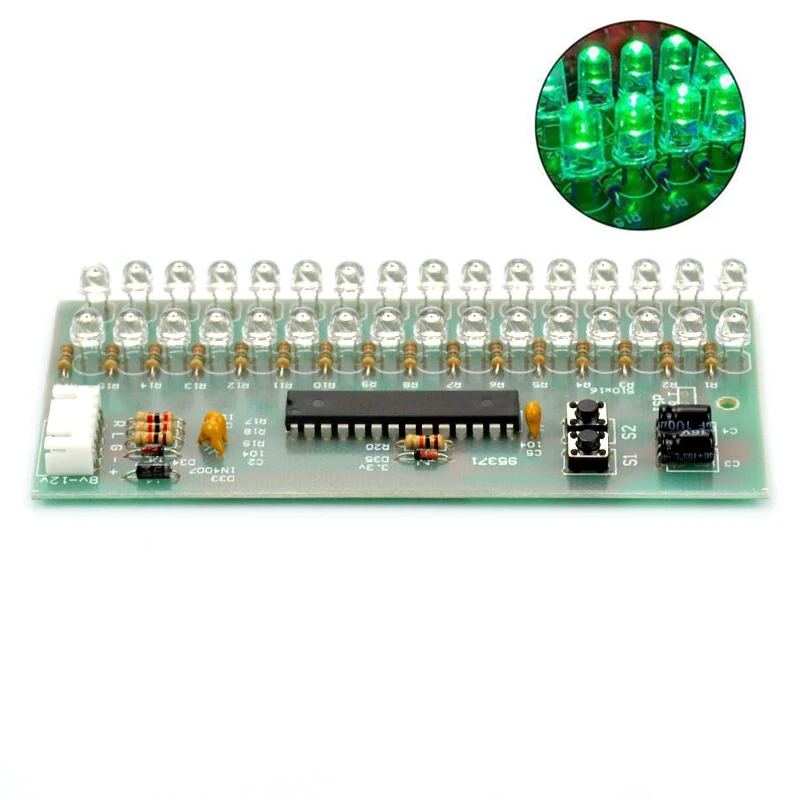 Aiyima MCU регулируемый дисплей светодио дный LED VU Meter индикатор уровня усилители