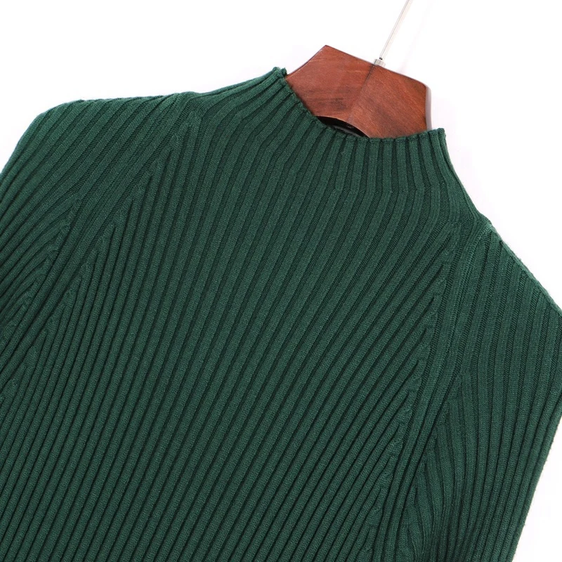 GIGOGOU Women Long Pullover Sweater Autumn Winter Thick Warm Fashion Slim Female Jumper | Женская одежда