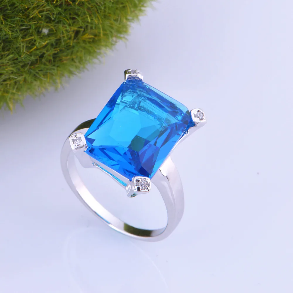 Almei Ювелирные Наборы Серебро Цвет Циркон Bijoux Черепаха Фиолетовый Камни Кристалл