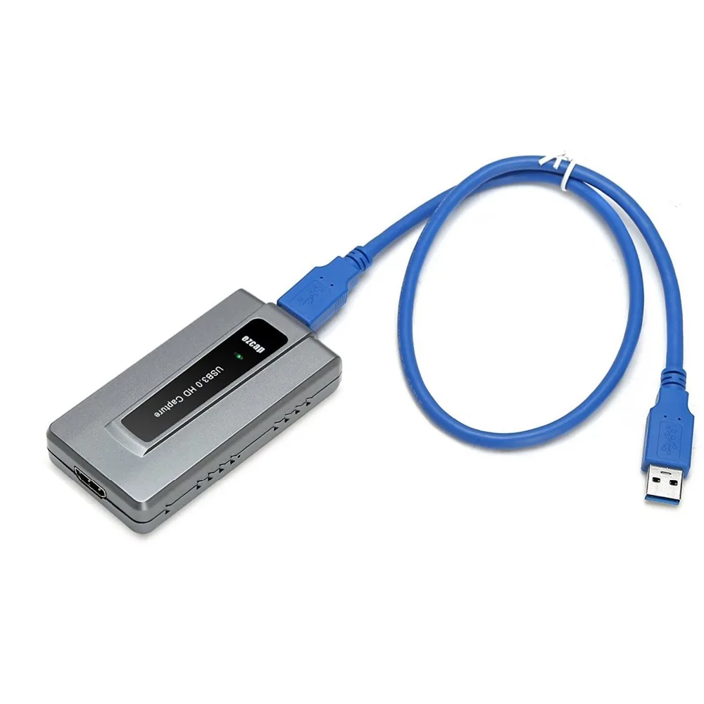 Карта видеозахвата USB3.0 HDMI с бесплатным диском высокое разрешение live OBS игра