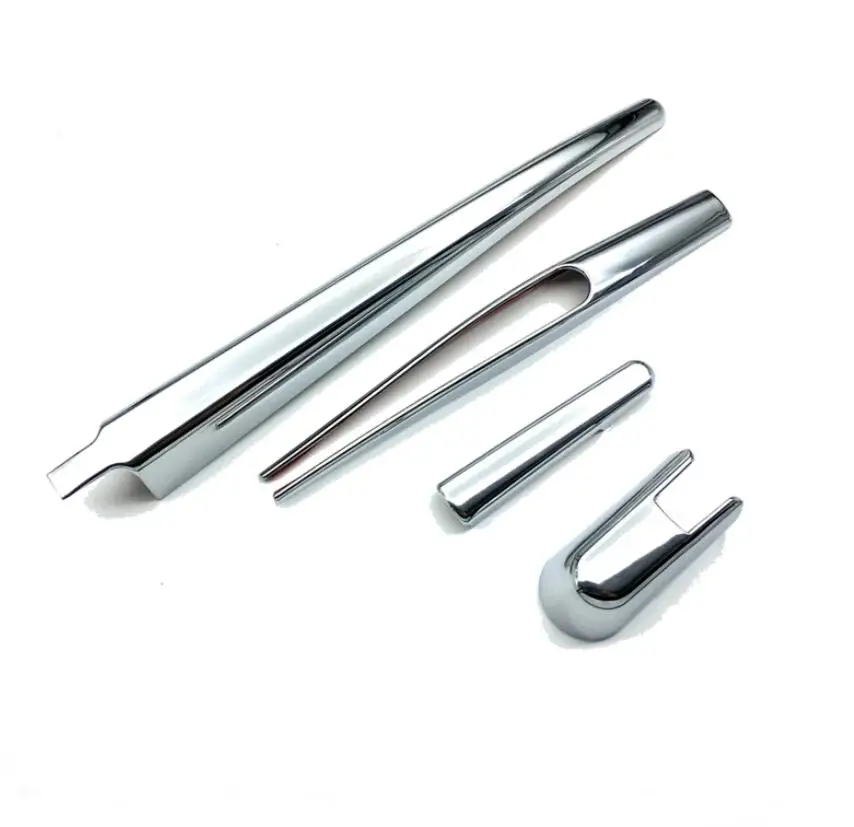 ABS Chrome Защита от солнца на заднее стекло чехол для стеклоочистителей планки