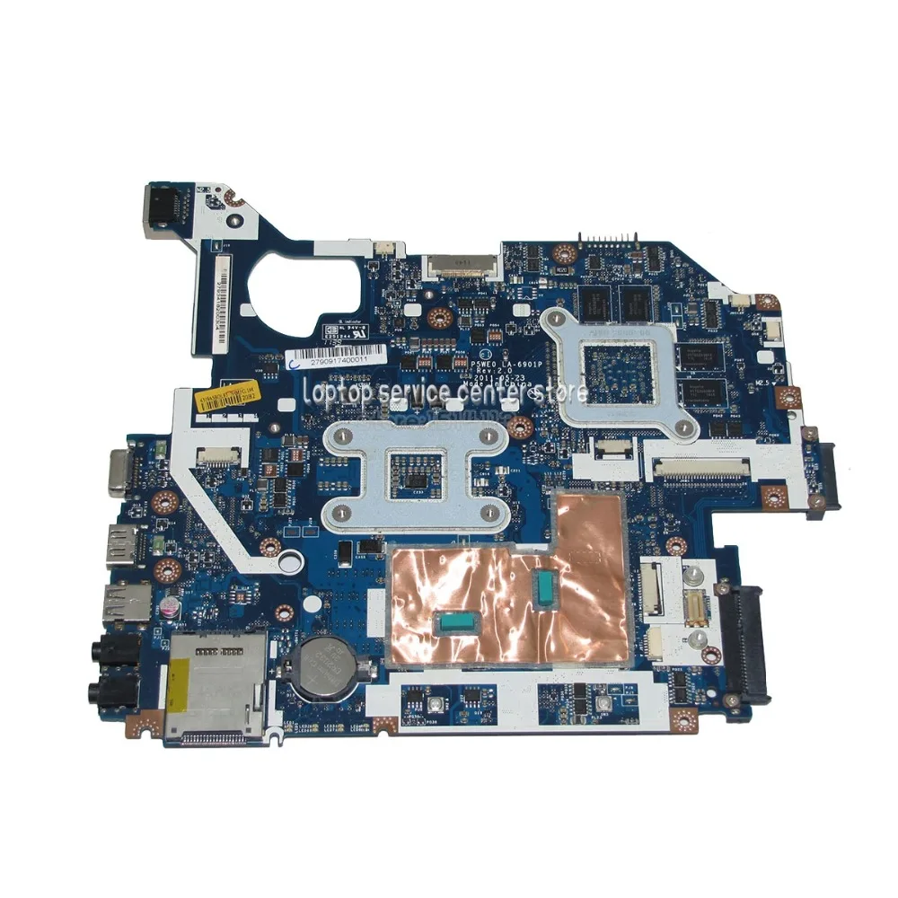 NOKOTION P5WE0 LA-6901P MBRCG02004 MB. RCG02.004 основная плата для ноутбука для acer aspire 5750 5750G 5755 материнская плата GT540M DDR3