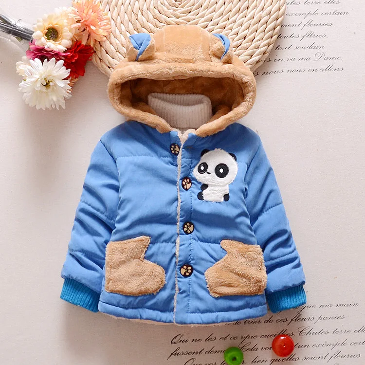 Детское теплое пальто с длинным рукавом на возраст 1 4 года|children winter|boys warm coatwinter