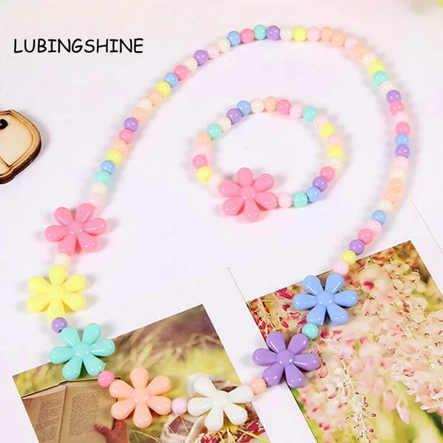 Бусины карамельного цвета Новые бусины подарок для ребенка колье браслеты