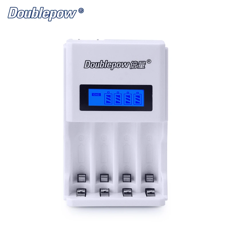 4 Slots Doublepow DP-K98 LCD Intelligent Rapid Charger with 4pcs/lot 1.2V AAA 1100mA Ni-MH Rechargeable Batteries Set | Электроника