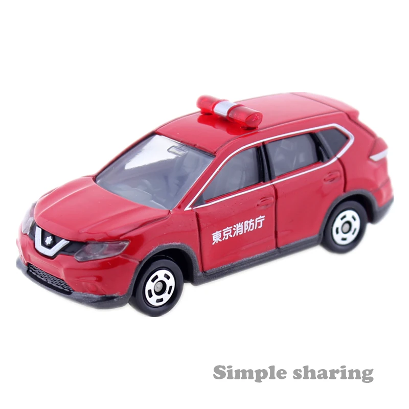 Takara Tomy Tomica No.1 Nissan X Trail начальника пожарной охраны автомобиля 1:63 литья под