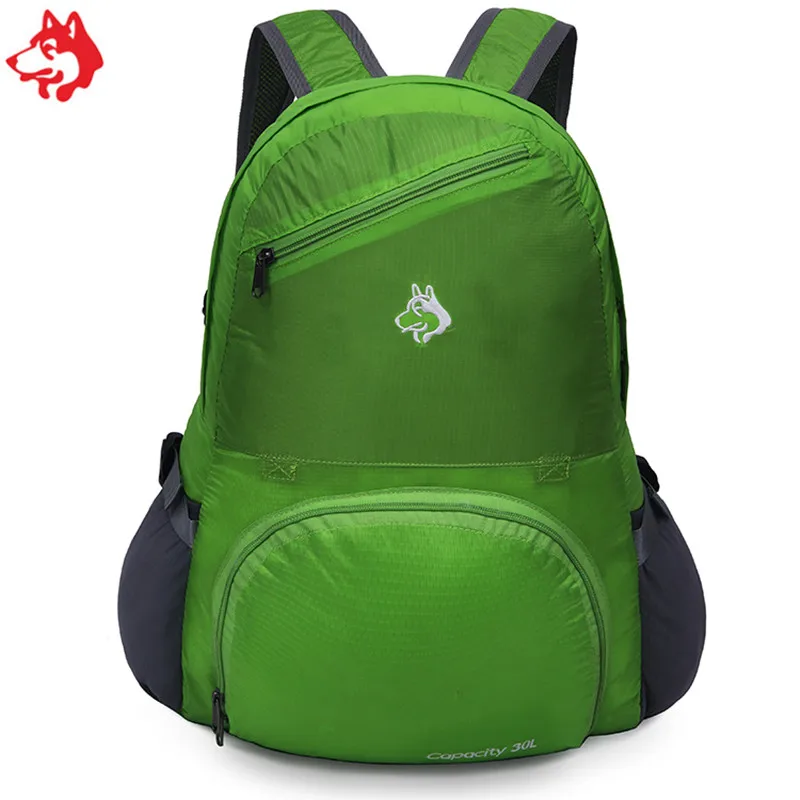 Складная Нейлоновая Сумочка 30 л Розовая/красная/зеленая/синяя две функции рюкзак