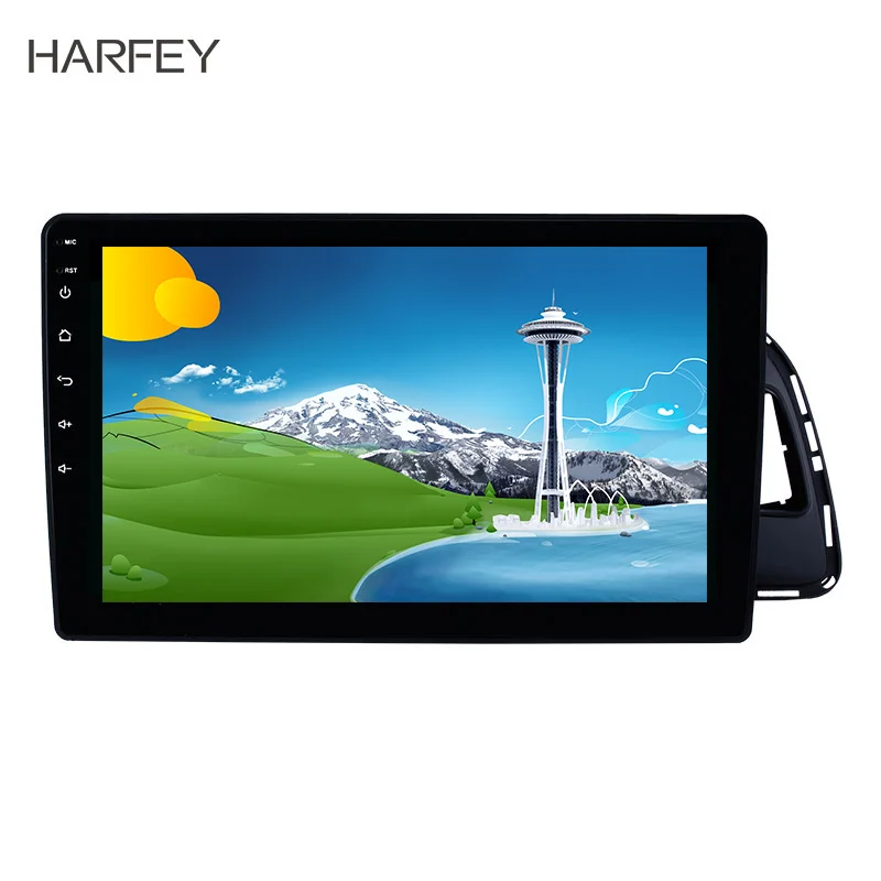Harfey Android 8 1 10 &quotАвтомобильный мультимедийный плеер GPS Navi для Audi Q5 2010 2017 с Bluetooth WIFI AUX
