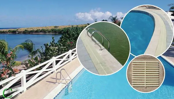 20 м/лот воды в бассейне гриль бассейн сетки Крышку Дренажа 18 см ширина 1 метр |