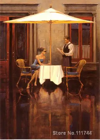 

decor paintings Aperitif Vignette Brent Lynch art handmade High quality