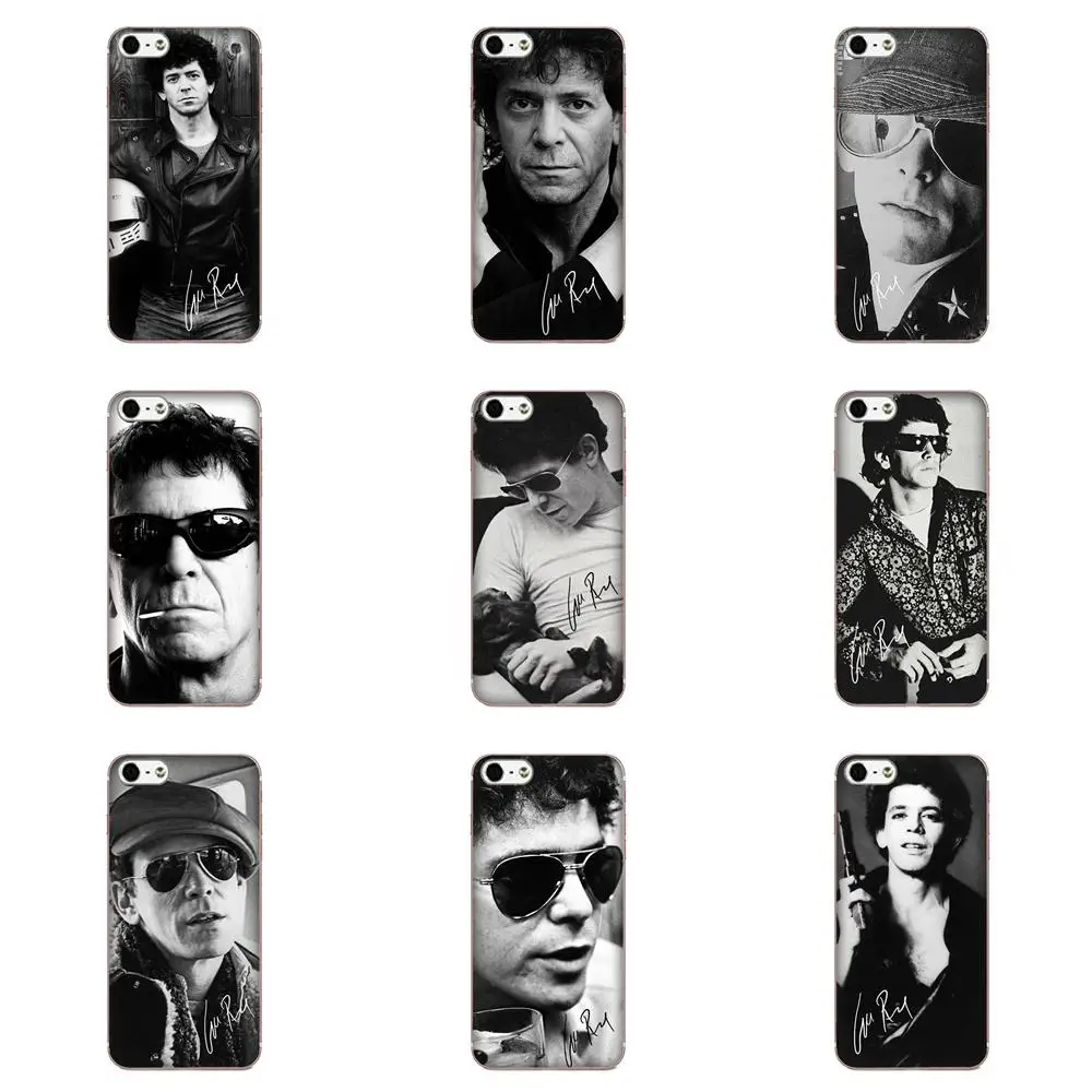 Мягкий ТПУ чехол накладка с принтом Lou Reed для Huawei Mate 7 8 9 10 20 P8 P9 P10 P20 P30 Lite Plus Pro