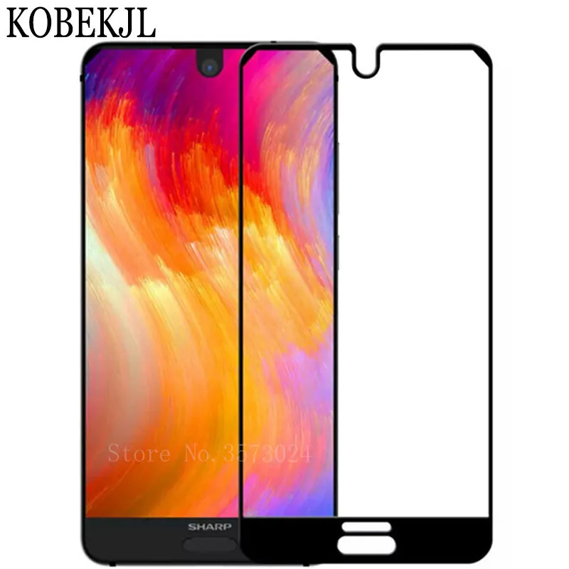 Закаленное стекло для Sharp Aquos S2 защита экрана защитное с полным покрытием S 2