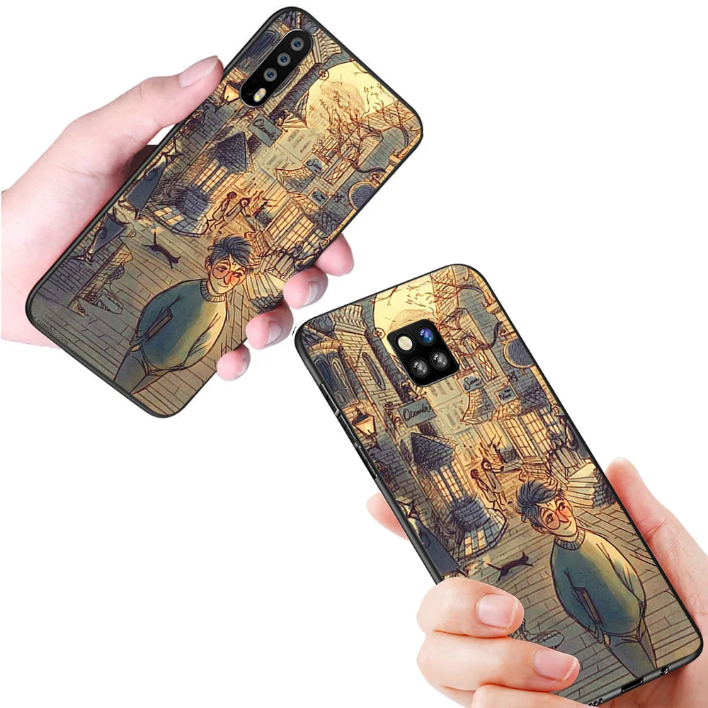 UV Print Anti-knock Phone Case cover for huawei p10 p smart Lite p20 pro mate20 cases Pro p8 2017 bag |