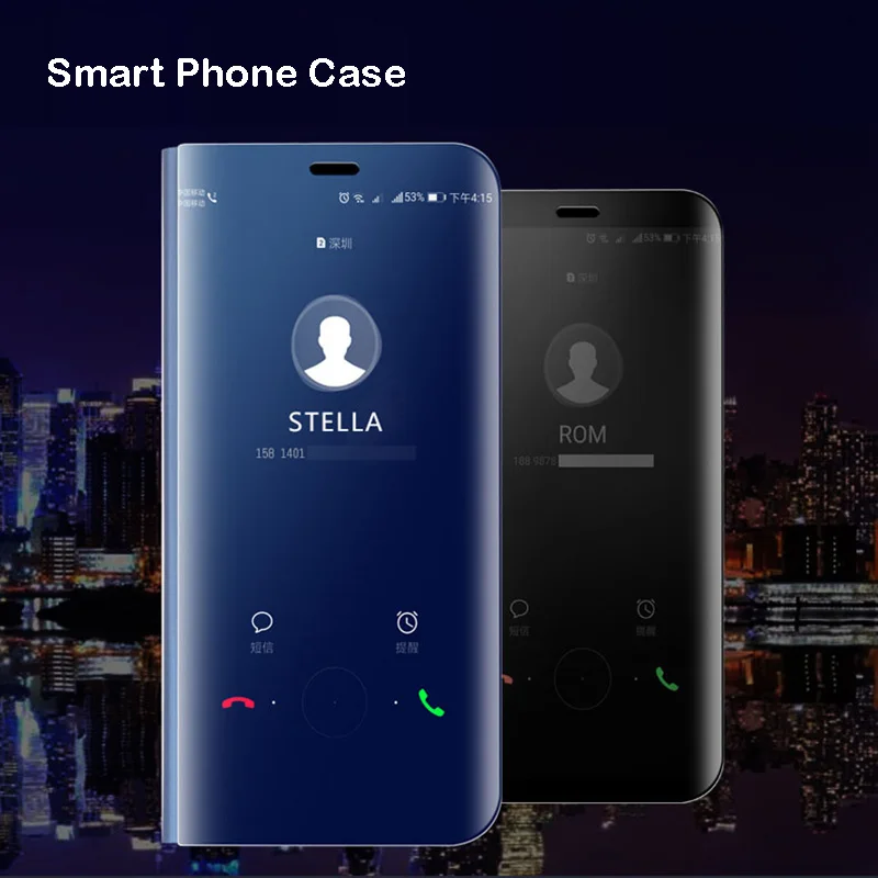 For Galaxy j2 Core j5 prime j7 Pro 2017 case Luxury Mirror Flip Stand full protective cover Samsung J7 Neo J701M Nxt Case | Мобильные