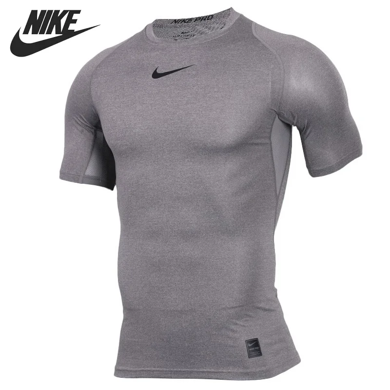 Оригинальный Новое поступление 2018 NIKE как M NP TOP SS COMP Для мужчин футболки с коротким