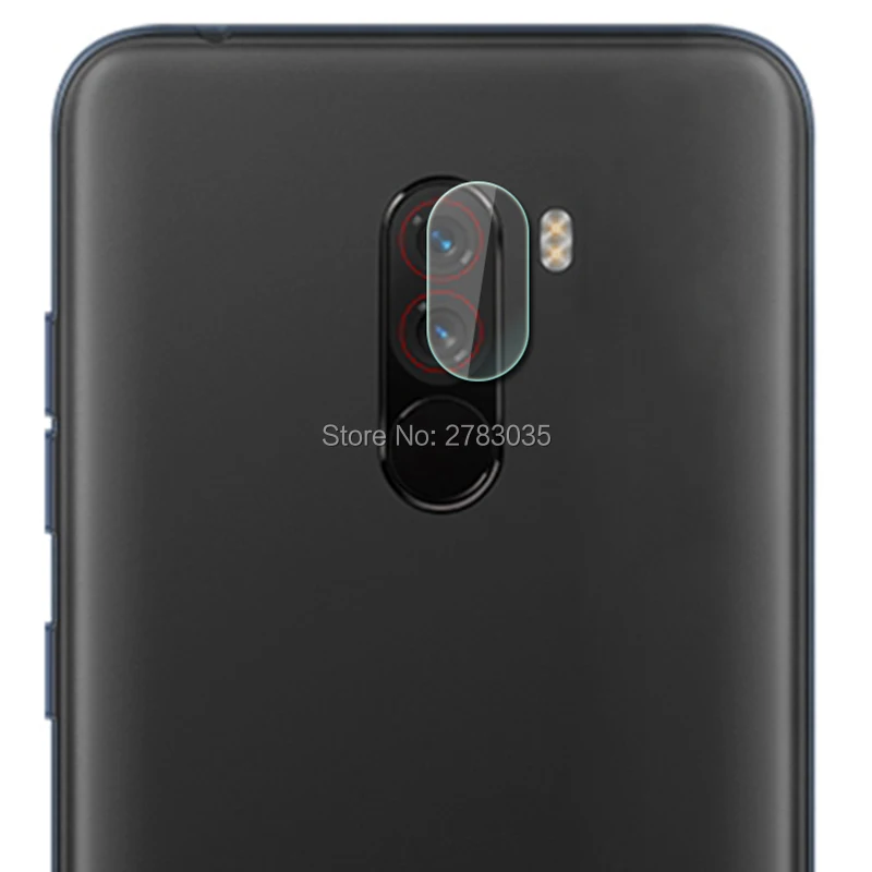 Для Xiaomi Poco F1 / X2 M2 Pro F2 прозрачная ультратонкая защита для объектива задней камеры