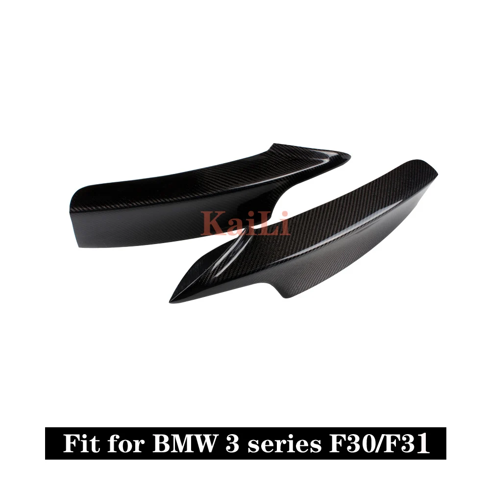 

3 Series Carbon Fiber Front Bumper Splitters Lip Flaps for BMW F30 F31 M Sport Sedan 4 Door 13-17 320i 325i 328i 2015+